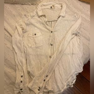 Free people button up shirt!